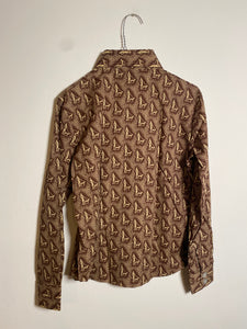 Chemise à motifs 70s