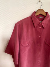 Charger l&#39;image dans la galerie, Chemise en velours rose