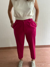 Charger l&#39;image dans la galerie, Pantalon en laine rose