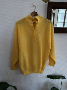 Pull jaune